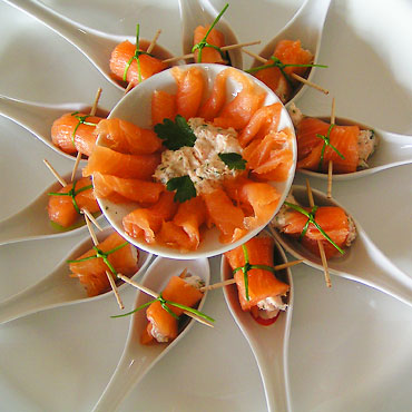 cuill&egrave;res de saumon