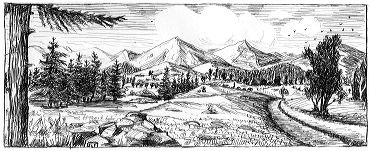 Comment Dessiner Un Paysage De Montagne