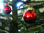 Boules de sapin de noël photo gratuites