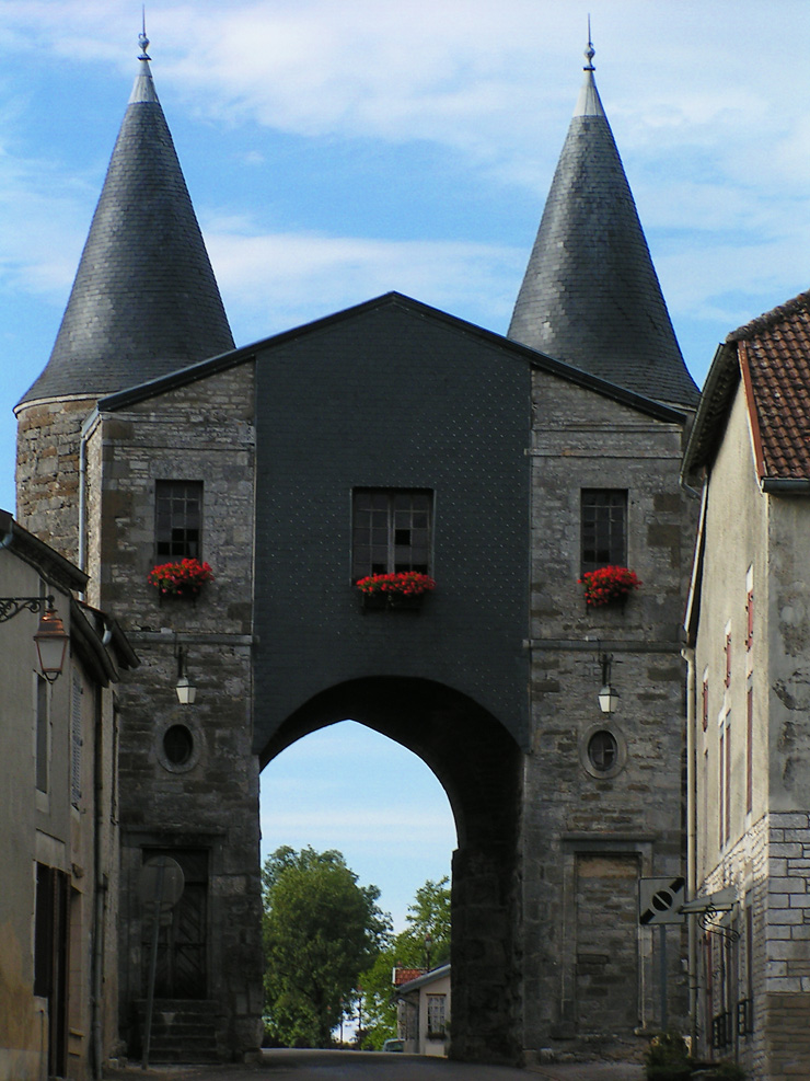 vue de la porte de Reynel